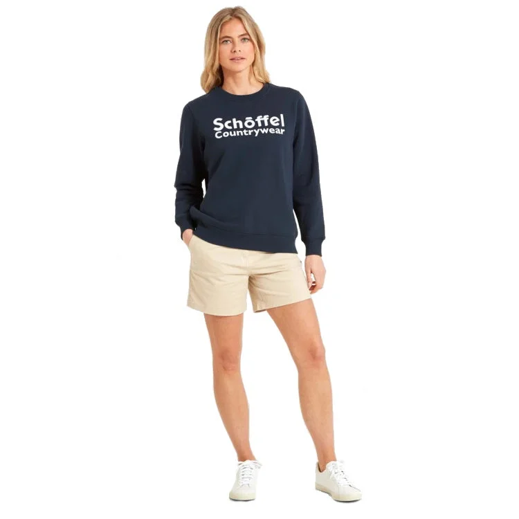 Schoffel Ladies St Helier Sweatshirt - Navy