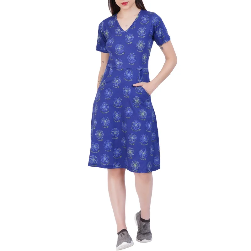 Graphs of Polar Equations A-Line Dress (With Waist Seam)