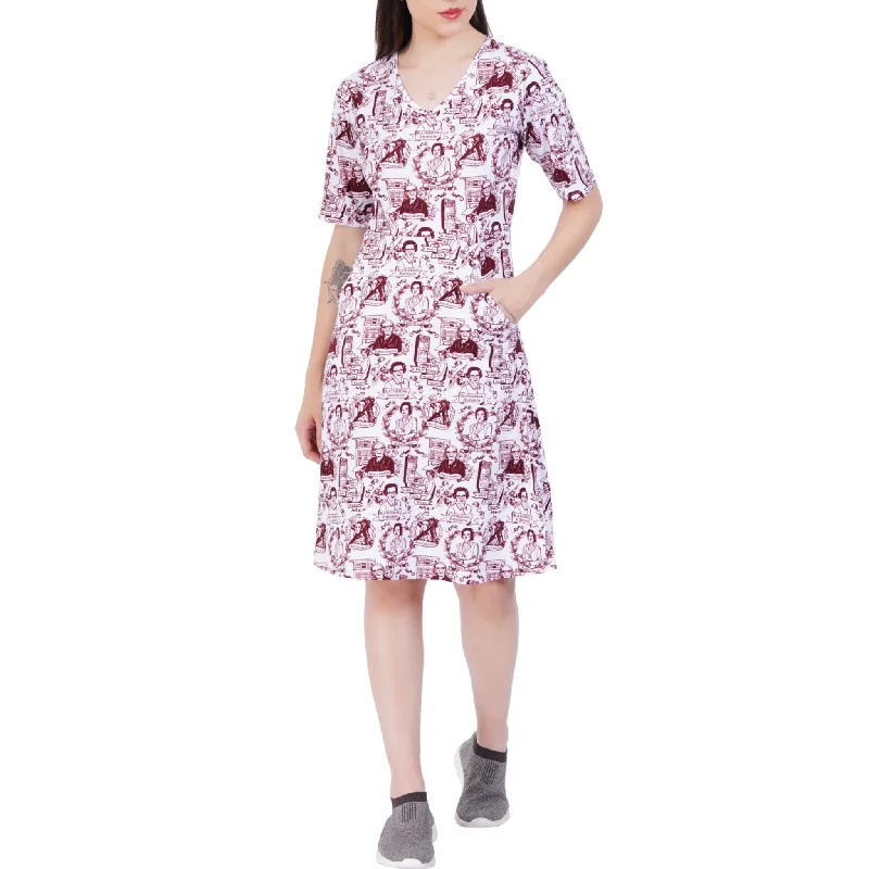 Women in Technology A-Line Dress (With Waist Seam)