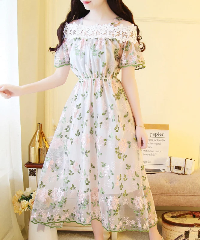 Cute lace summer dress fashion dress  1112