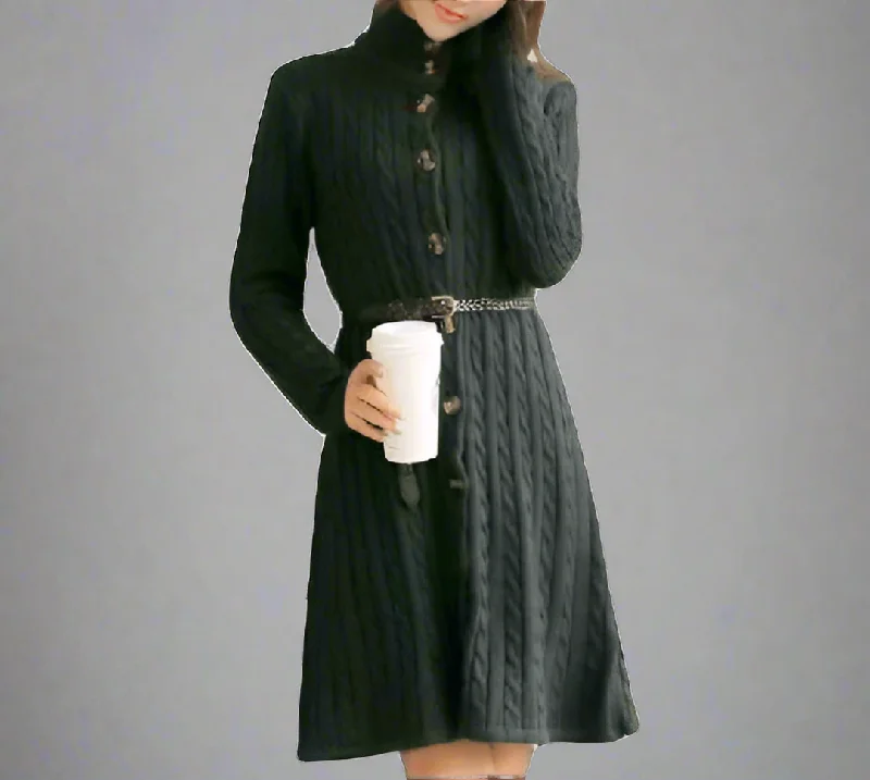 Flair Sweater Dress